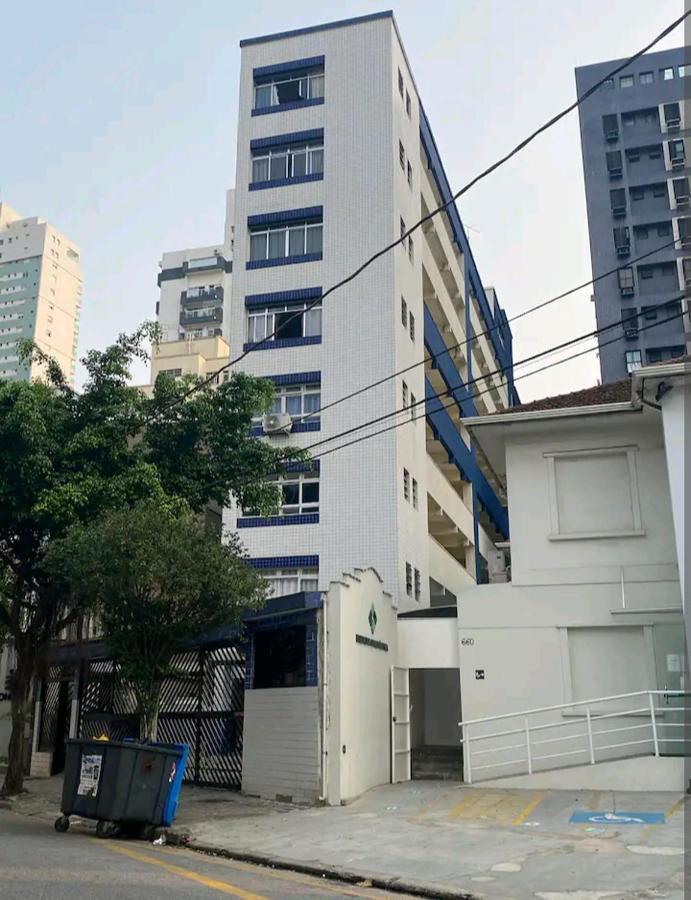 Kitnet Em Frente A Praia Santos  Ngoại thất bức ảnh